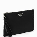 プラダ　ポシェット PRADA　RE-NYLON　POCHETT　2NH006　2DMH　F0002　NERO　プラダ　ナイロン　ポシェット　クラッチバッグ　ブラック