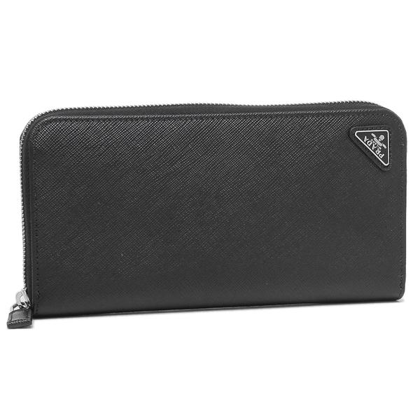 Rakuten - PRADA プラダ 長札ZIPサイフ クロ　ブラック　SAFFIANO TRIANGOLO2ML317QHHF0002NERO
