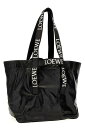 LOEWE　FOLD SHOPPER IN PAPER CALFSKIN　B507X23X32　1100　BLACK　ロエベ　メンズ　ペーパーショッパー　ブラック