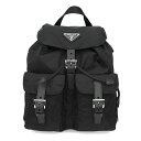 プラダ PRADA　SMALL BACKPACK RE-NYLON　1BZ677OOO　RV44/VELA　F0002　NERO　プラダ　レディース　バックパック　スモール　ブラック　クロ