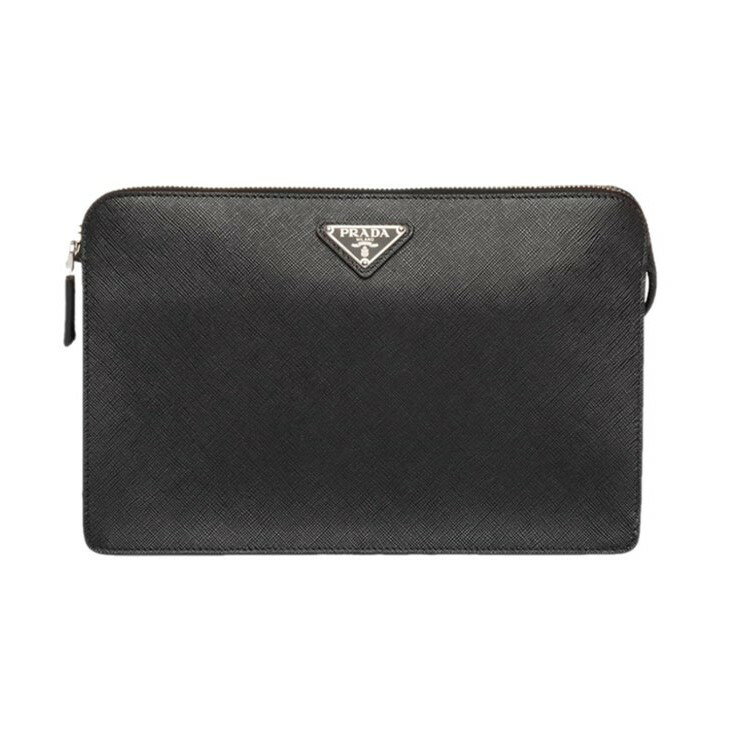 セカンドバッグ PRADA　SAFFIANO　POCHETT　2VF056　OOI　9Z2　F0002　NERO　プラダ　メンズ　セカンドバッグ　サフィアノ　ナイロン　クロ　ブラック