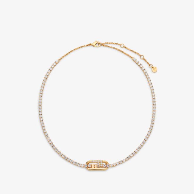 楽天プリンクFENDI　O` LOCK NECKLACE　8AL188　ATEP　F089U　GOLD　フェンディ　アクセサリー　ネックレス　ゴールド