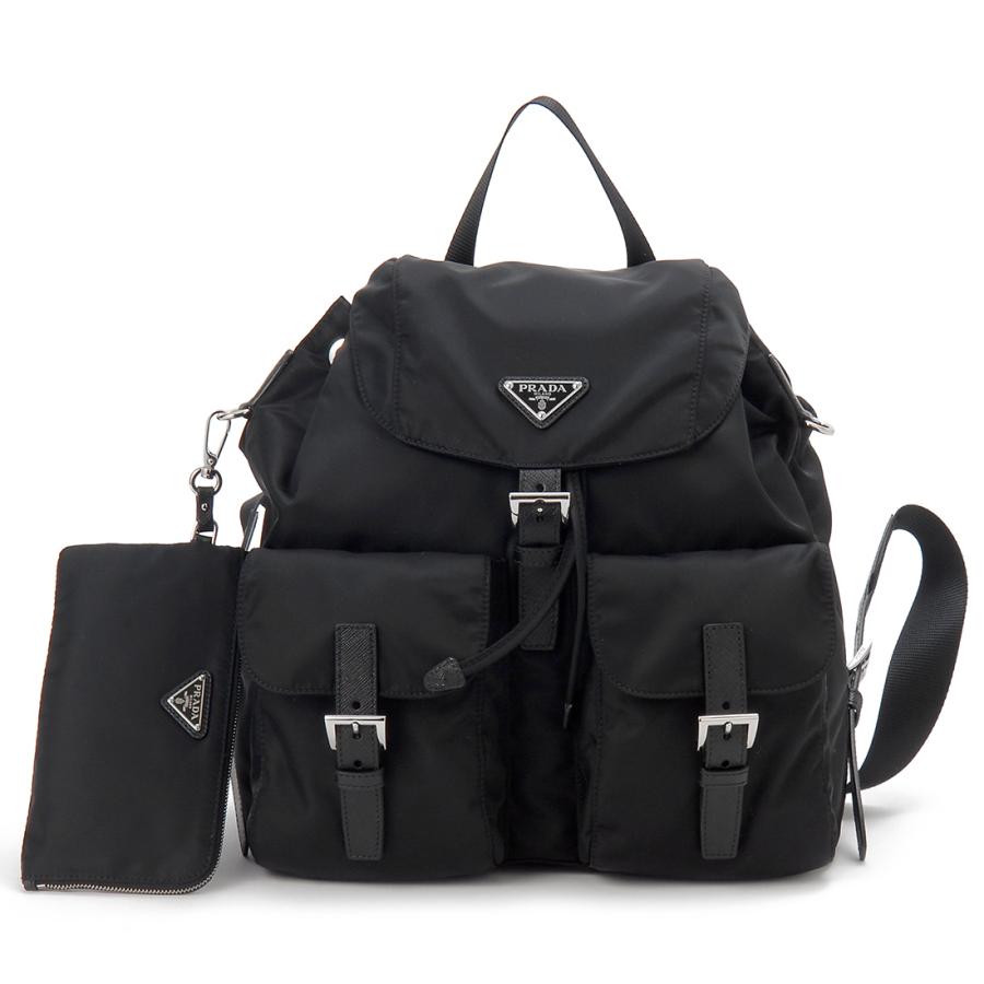 Other - PRADA　MEDIUM RE-NYLON BACKPACK WITH POUCH　1BZ811　RV44　F0002　NERO　プラダ　ナイロン　バックパック　クロ