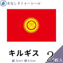 キルギス 国旗 水無しで貼れる タトゥーシール シール 応援 フェイスシール フェイスペイント スポーツ サッカー ラグビー テニス サーフィン 柔道 野球 バ...