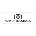 マグネット ドライブレコーダー 録画中 REC ステッカー RECORDING ドラレコ 搭載車 危険運転 盗難 いたずら 防止 注意喚起 取り外し 英語 日本...