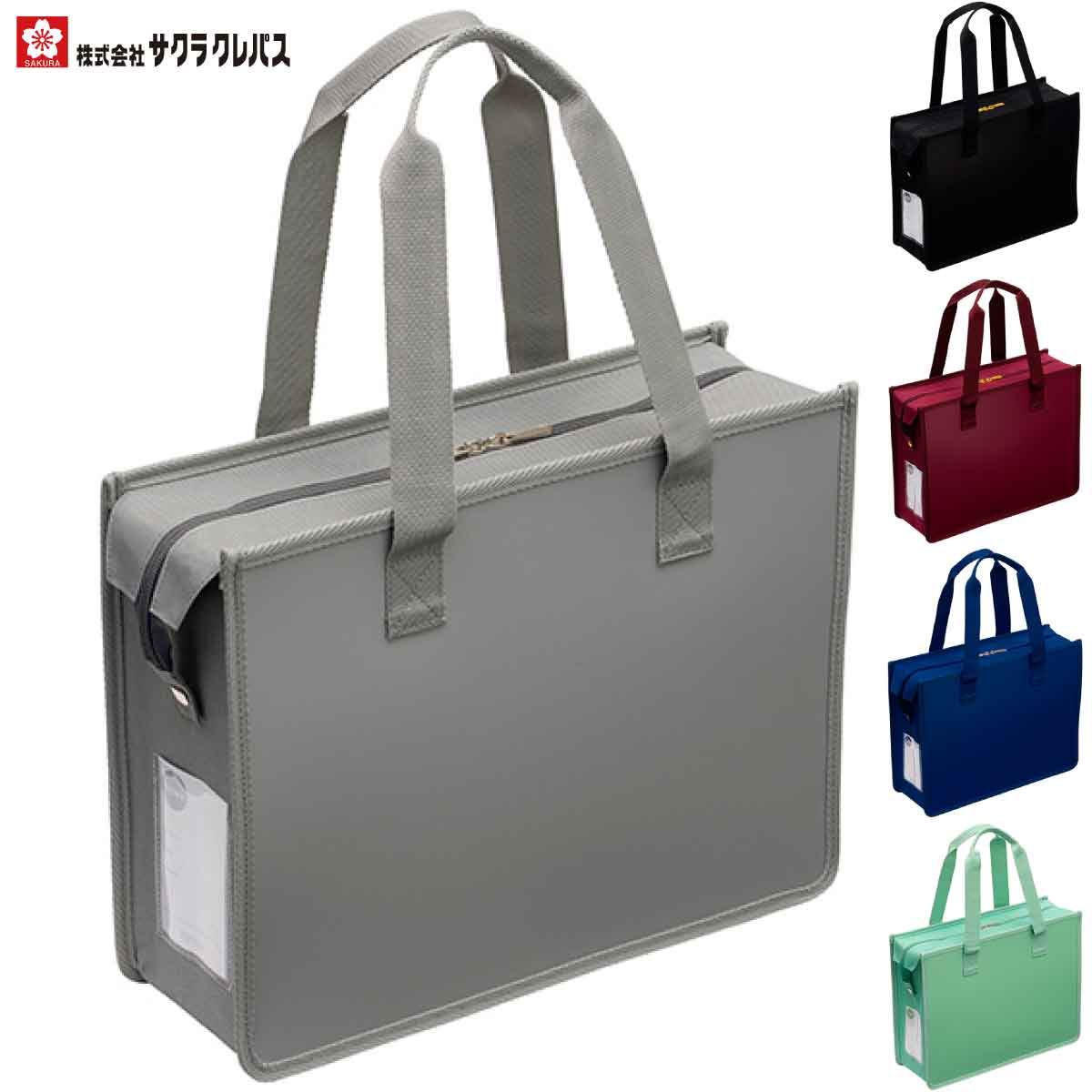 [饯ѥ] Ρ ե ȡȥХåJ եʡդ UNT-A4JC ֥꡼ե SAKURA NOTAM Office tote bag zipper briefcase