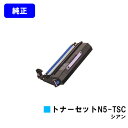 カシオ(CASIO) トナーセットN5-TSC シアン【純正品】【即日出荷】【送料無料】【特価品(箱に傷・汚れあり)】【SPEEDIA N5100/N5300/N5100SC/N5300SC/N5/N5-P/N5II/N5II-P/N5II-SC】