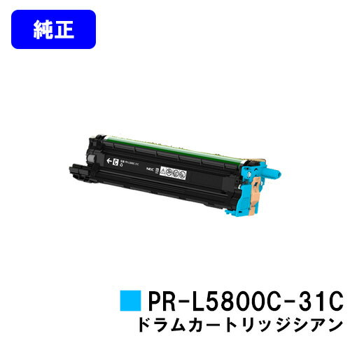 Other - NEC ドラムカートリッジ PR-L5800C-31C シアン【純正品】【翌営業日出荷】【送料無料】【MultiWriter 5800C/MultiWriter 5850C//MultiWriter 400F】