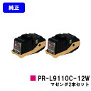 NEC トナーカートリッジ PR-L9110C-12W マゼンタお買い得2本セット【純正品】【翌営業日出荷】【送料無料】【特価品(箱に傷・汚れあり・開封済み)】...