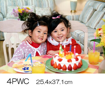 デジカメプリント 4ワイド写真現像 4PWC371x254mm 