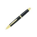 本日ポイント10倍 【取り寄せ品】PILOT パイロット Capless キャップレス 万年筆 ゴールドブラック