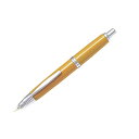 本日ポイント10倍 【取り寄せ品】PILOT パイロット Capless キャップレス 万年筆 ディープイエロー