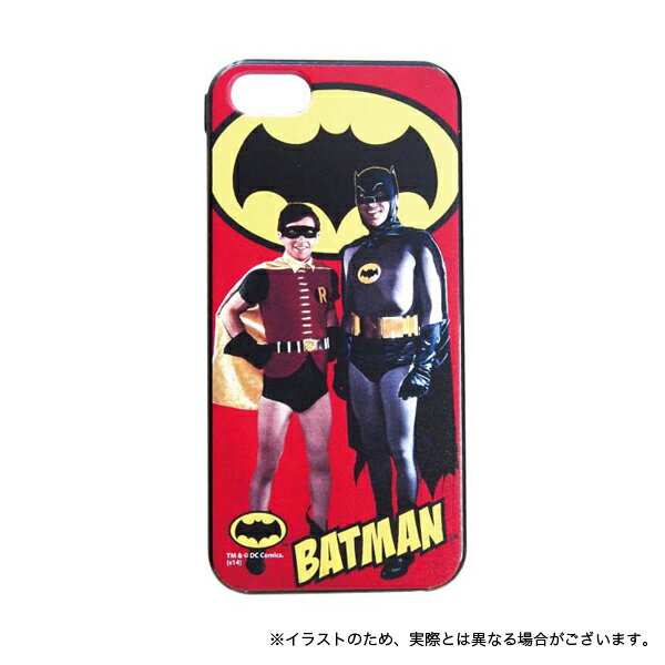 バットマン クラシックTVシリーズ iPhoneSE(第1世代)／5S／5対応シェルジャケット バットマン＆ロビン