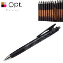 今日はポイント5倍 PILOT パイロット opt オプト 油性ボールペン10本セット カーボン