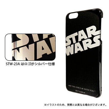 スター・ウォーズ iPhone6s Plus ／ iPhone6Plus対応シェルジャケット ロゴ 【メール便送料無料】