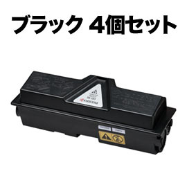 只今ポイント10倍 京セラミタ用 TK-131 リサイクルトナー 4本セット ブラック 4個セット FS-1370DN LS-1028MFP LS-1128MFP P2135dn