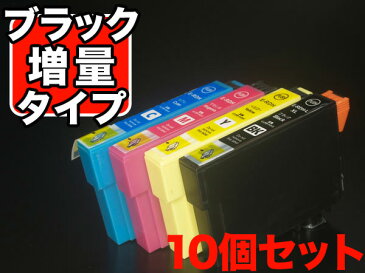 RDH リコーダー エプソン用 互換 インクカートリッジ RDH-4CL-L 4色×10セット ブラック増量タイプ