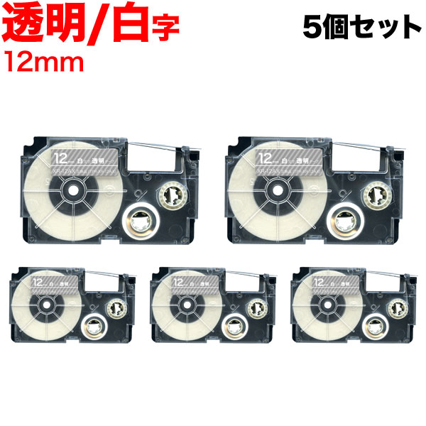 【お買い物マラソンと当店ポイント10倍 】 カシオ用 ネームランド 互換 テープカー...