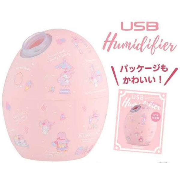 グリーンハウス 超音波 コンパクトUSB加湿器 GH-UMSEL-MM マイメロディ(sb)