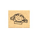 こどものかお Piccolo Stamp ピッコロ スタンプ 女の子 バンザイ 0812-038 女の子 バンザイ