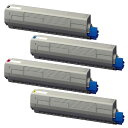 18日はポイント5倍 沖電気用(OKI用) TNR-C3L2 リサイクルトナー 4色セット 【メーカー直送品】 C841dn C841dn-PI C811dn ...