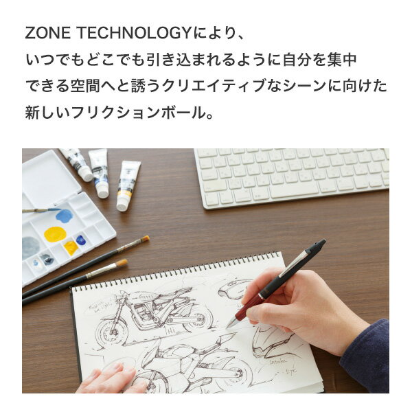 【マラソン中当店ポイント10倍 】 PILOT パイロット FRIXION BALL KNOCK ZONE 0.5 フリクションボールノック ゾーン 0.5 LFBKZ-2SEF 全3色から選択