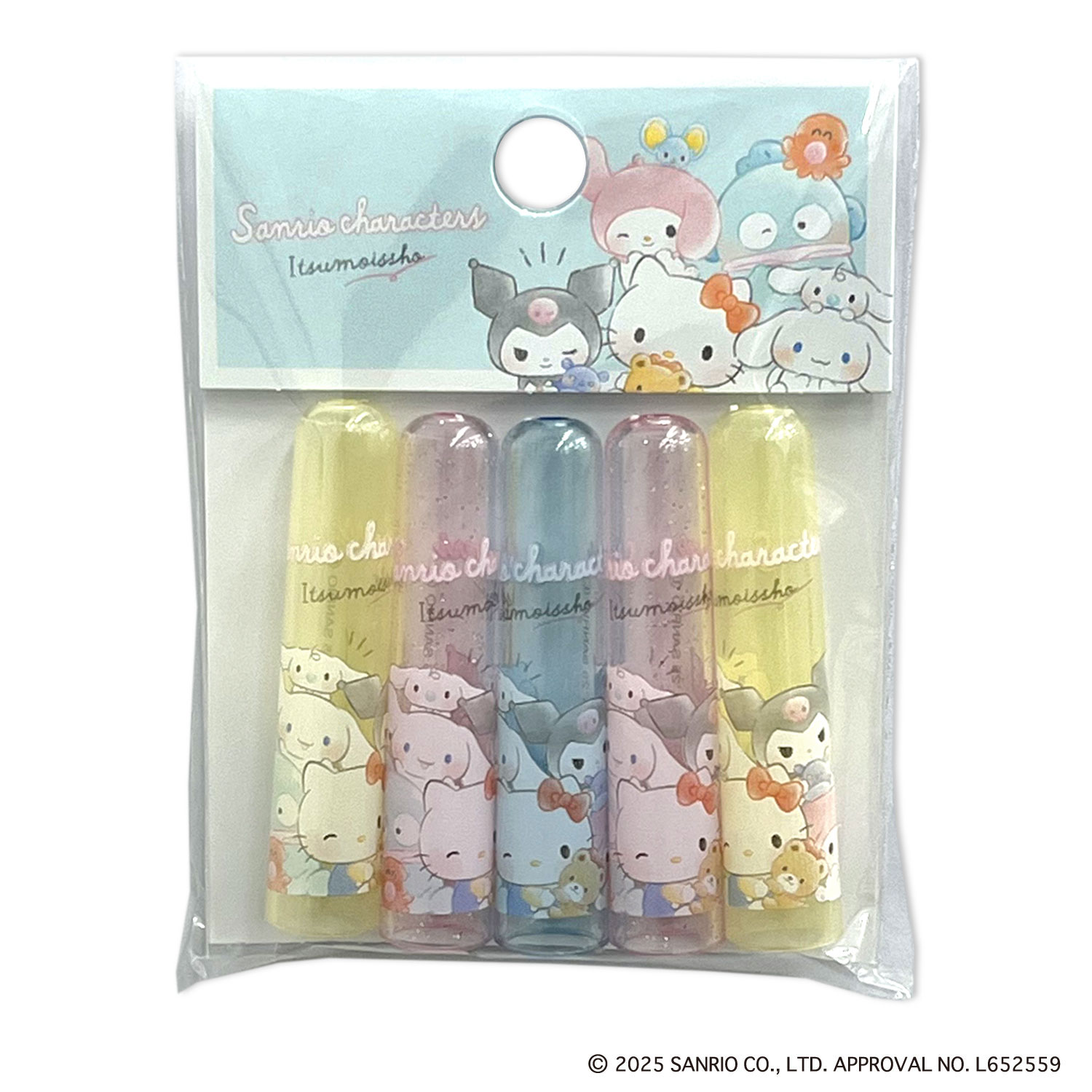カミオジャパン ノーマル 鉛筆キャップ サンリオキャラクターズ MIX 5本入 306147