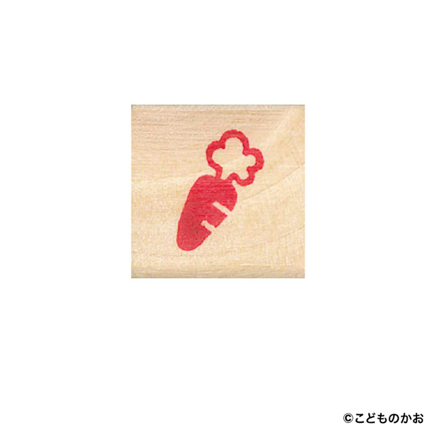 こどものかお ニューイヤーミニワンポイント 馬文字 11021-096 にんじん