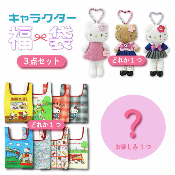 【お買い物マラソンと当店ポイント10倍 】 サンリオ ハローキティ お得な キャラクター福袋 1個 A～Dから選択