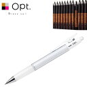 本日ポイント10倍 PILOT パイロット opt オプト 油性ボールペン10本セット カットグラス