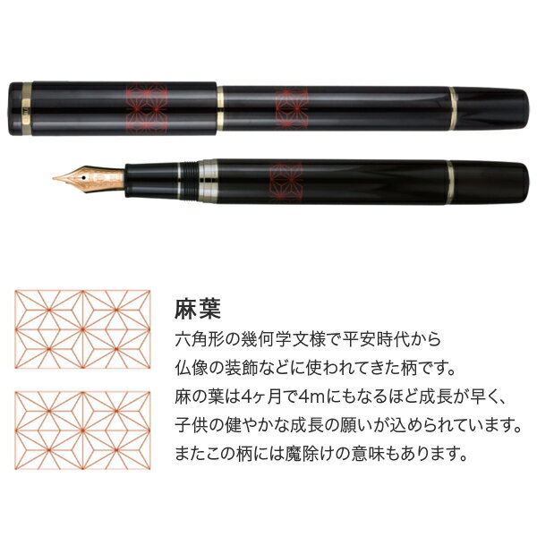 Foto de Kirikane Fountain Pen ‘Asaba’