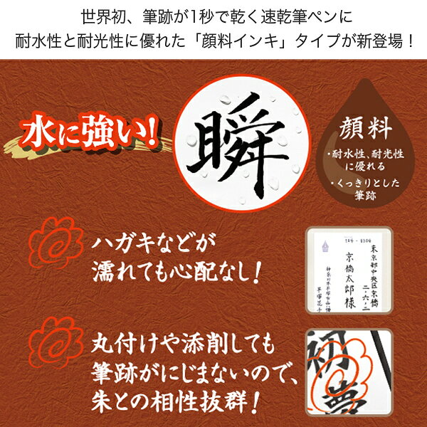 【マラソン中全品ポイント10倍 】 【取り寄せ品】PILOT パイロット 瞬筆 本格毛筆 ...