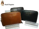 ハッシュパピー 「マゴ」小銭入れ ラウンドファスナー 本革 コインケース 財布 人気 犬 Hush Puppies ギフト