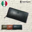 ハッシュパピー メンズ 長財布 ラウンドファスナー イタリアンレザー Hush Puppies アウトレット在庫処分 お洒落 父の日 ギフト クリスマス