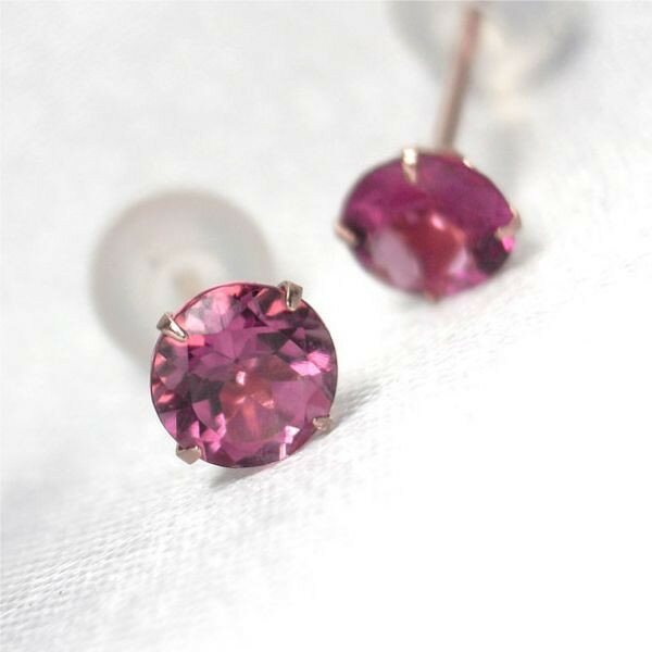 K10ピンクゴールド製ピンクトルマ...