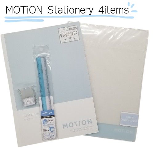 ʸ˼񥻥å λ motion ץ   Ρ ꥢߤ ä 4 ֥롼