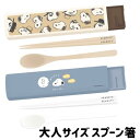 ツインセット スヌーピー スプーン 箸 大人用 18センチ