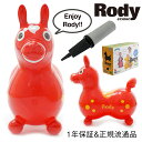 ロディ【RODY】レッド ポンプ付 1年保証 正規販売店 乗用 玩具