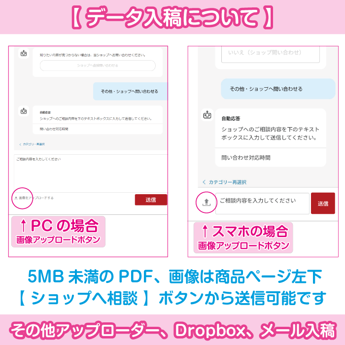プリントshop玉のポストカード印刷 データ入稿印刷｜アングル3