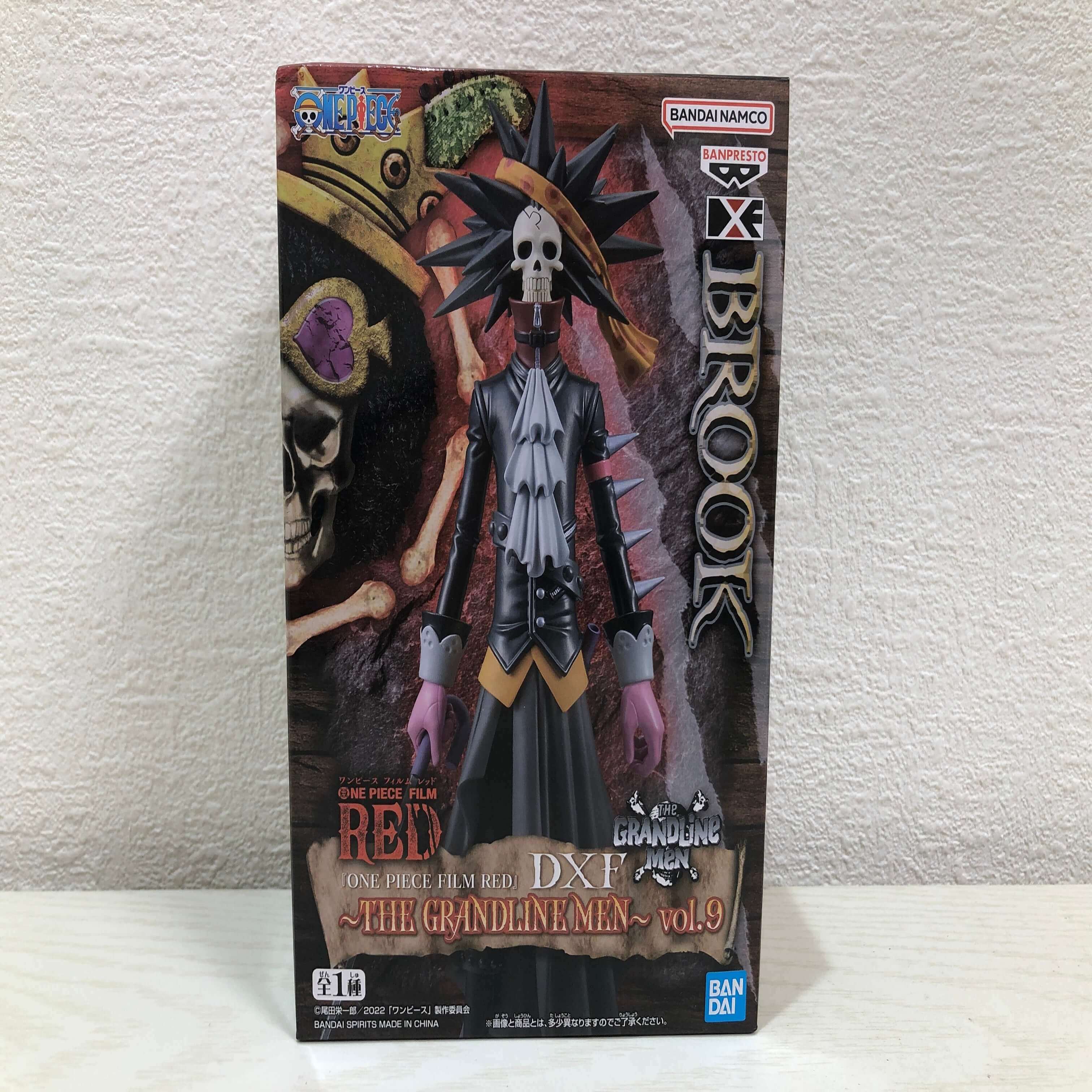 ワンピース　「ONE PIECE　FILM　RED」DXF　～THE　GRANDLINE MEN～　vol.9　ブルック【未開封】【代引き不可】ワーコレ　BROOK グラメン　グランドライン　映画