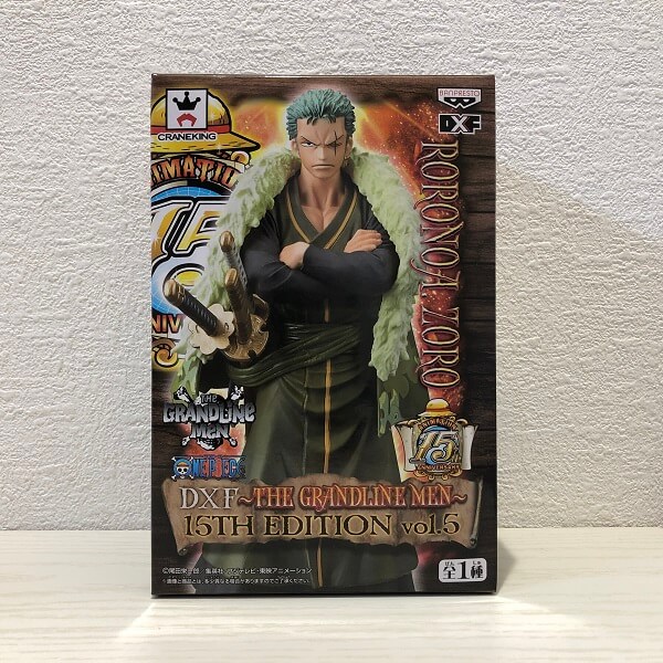 ワンピース フィギュア ONE PIECE DXF THE GRANDLINE MEN 15TH EDITION vol.5 RORONOA.ZORO ロロノア ゾロ バンプレスト【未開封】【代引き不可】