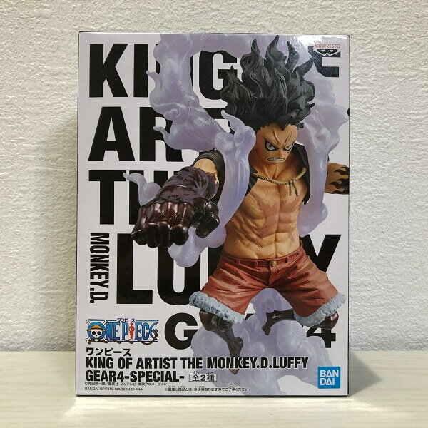 ワンピース　フィギュア　ONE PIECE　KING OF ARTIST　THE　MONKEY.D.LUFFY GEAR4 -SPECIAL- 全2種　B　モンキー・D・ルフィ　バンプレスト