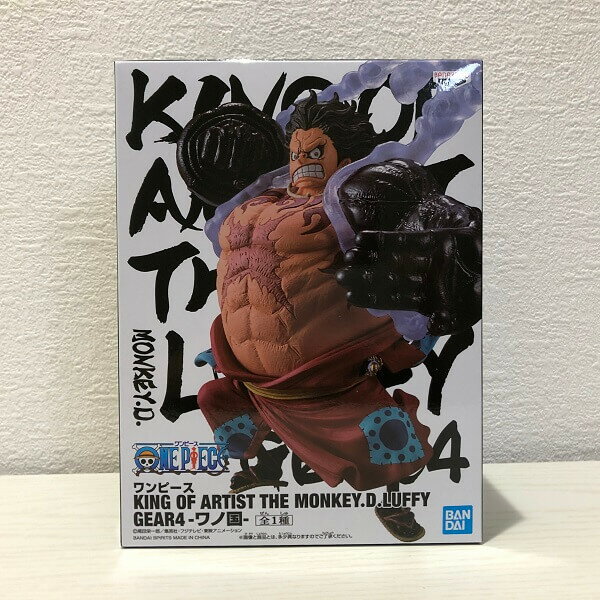 ワンピース　フィギュア　ONE PIECE　KING OF ARTIST　THE　MONKEY.D.LUFFY　GEAR4　ルフィ　ワノ国　バンプレスト