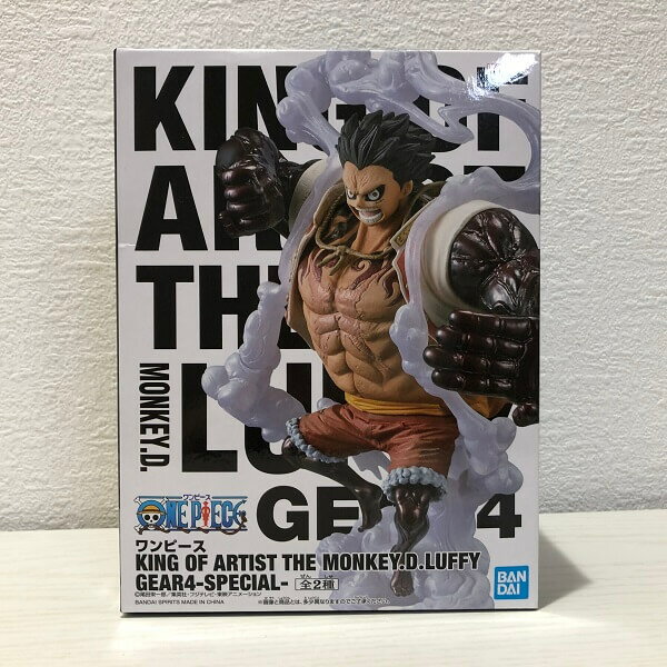 ワンピース　フィギュア　ONE PIECE　KING OF ARTIST　THE　MONKEY.D.LUFFY GEAR4 -SPECIAL- 全2種　A　モンキー・D・ルフィ　バンプレスト