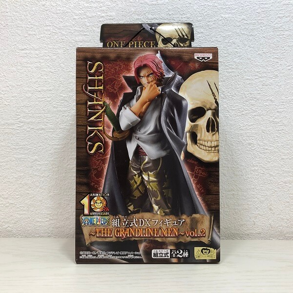 ONE PIECE フィギュア ワンピース 10thANNIVERSARY 組立式DXF ～THE GRANDLINEMEN～ vol.2 全2種 SHANKS シャンクス グランドライン グラメン【未開封】【代引き不可】