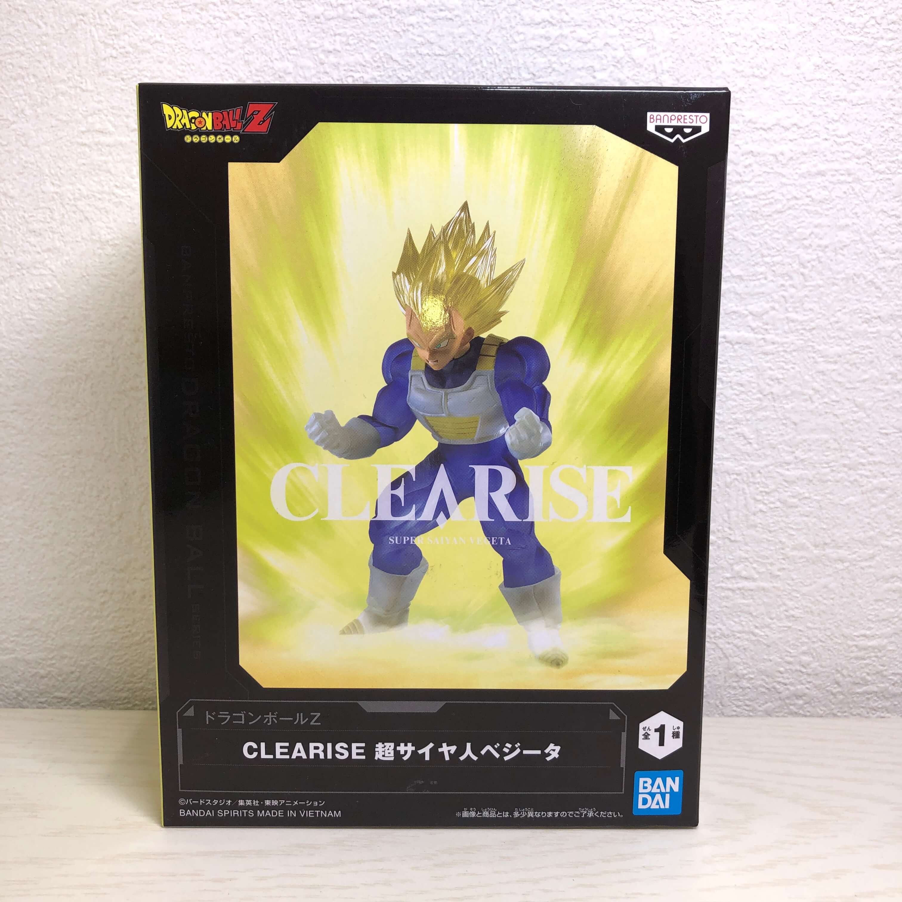 ドラゴンボールZ　CLEARISE　超サイヤ人ベジータフィギュアDRAGONBALL