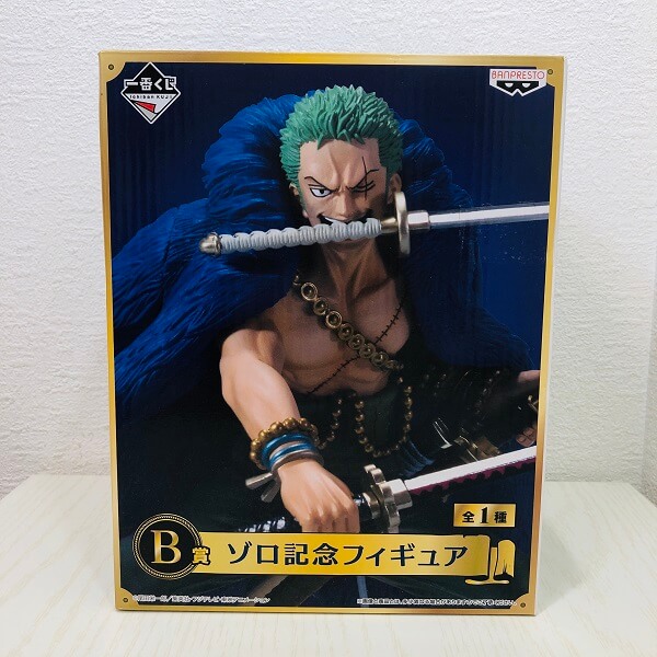 ONE PIECE 一番くじ ワンピース20th anniversary B賞 ゾロ記念フィギュア RORONOA.ZORO【未開封】【代引き不可】