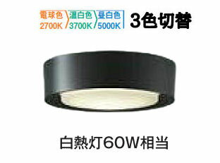 大光電機 シーリングダウン DCL42444FG 3色温度切替調光 白熱灯60W相当 工事必要