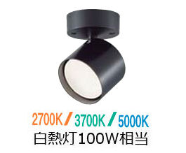 大光電機 スポットライトDSL5587FBG 3色温度切替 工事必要
