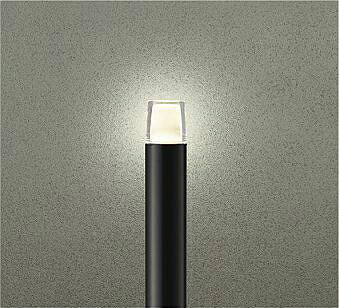 ※メーカー欠品中※ 大光電機 アウトドアローポールライト DWP-42732YG 白熱灯60W相当 電球色 調光 黒